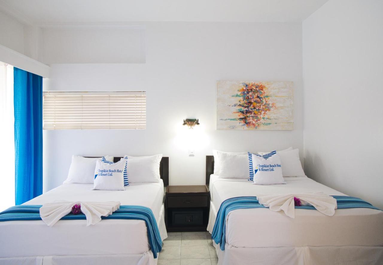 Tropikist Beach Hotel And Resort Crown Point Dış mekan fotoğraf